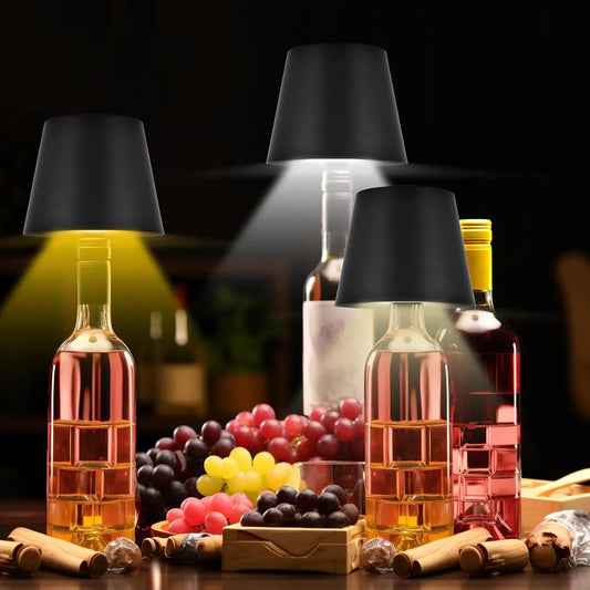 Wireless Bottle Table Lamp