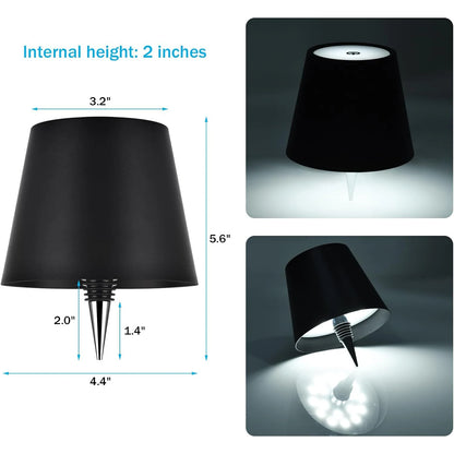 Wireless Bottle Table Lamp